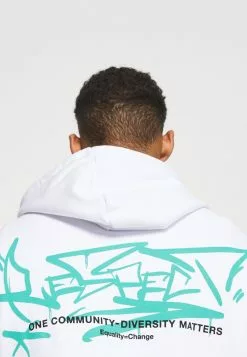 YOURTURN UNISEX - Kapuzenpullover - White -YOURTURN Geschäft 0195171759304120863fa9e5d52b8a9e