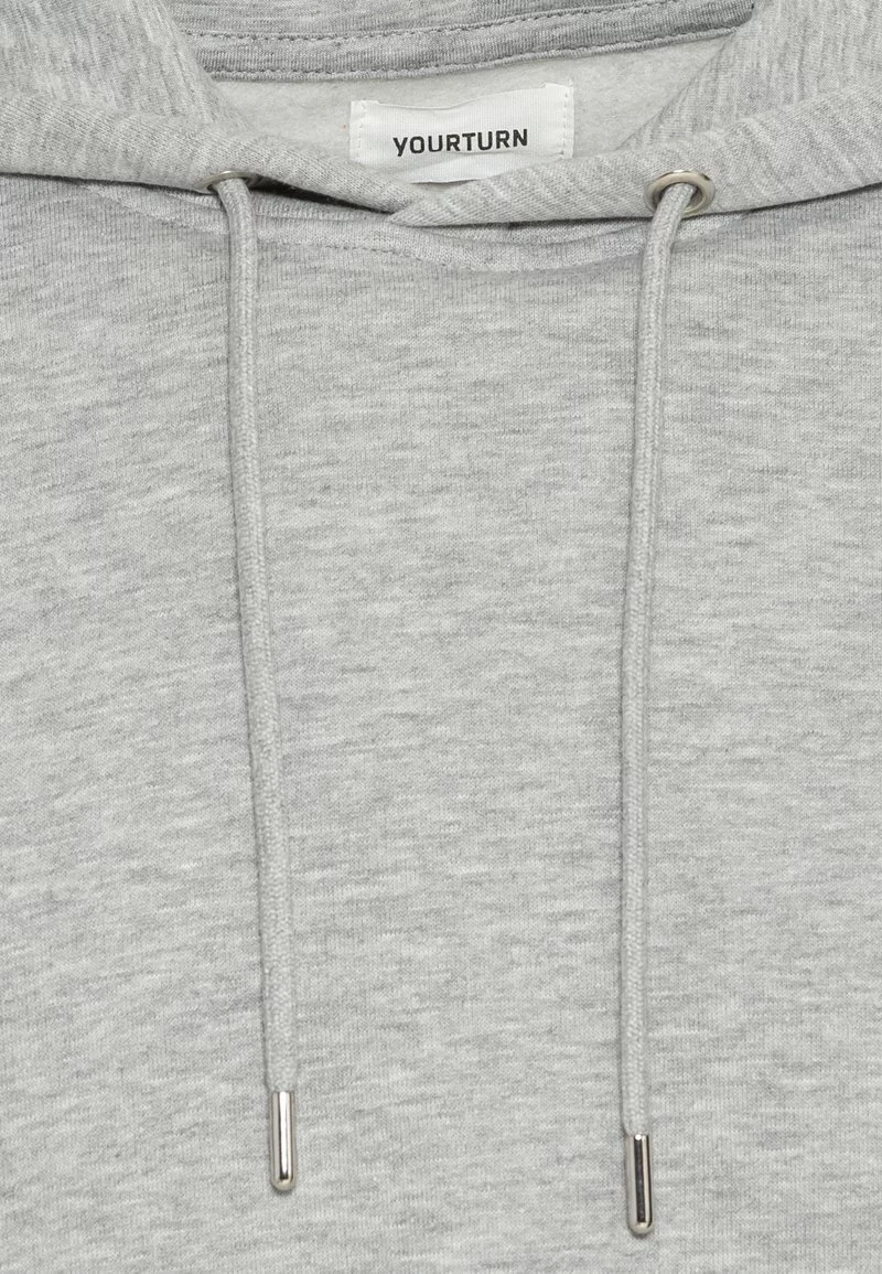 YOURTURN UNISEX - Kapuzenpullover - Mottled Grey 3 YOURTURN UNISEX - Kapuzenpullover - Mottled Grey – Bild 3