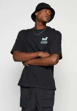 YOURTURN CHEST TEE UNISEX - T-Shirt Print - 802 - Black -YOURTURN Geschäft 0df043f7336d4498b652bc179d5ab6ee