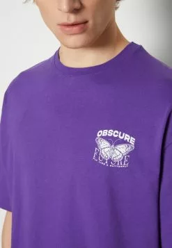 YOURTURN NOSTALGIA FUTURE TEE UNISEX - T-Shirt Print - Purple -YOURTURN Geschäft 24a978bdabcd4cd6a1b0dca363cb0175