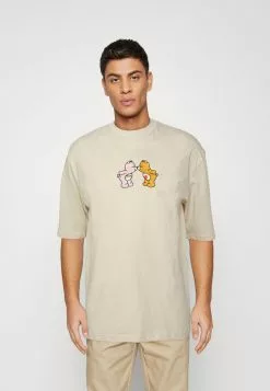YOURTURN UNISEX - T-Shirt Print - Beige