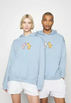 YOURTURN CARE BEARS UNISEX - Kapuzenpullover - Blue