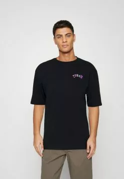 YOURTURN UNISEX - T-Shirt Print - Black