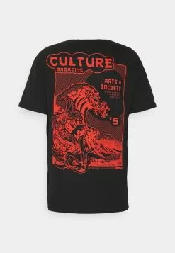 YOURTURN T-Shirt Print - Black