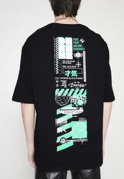 YOURTURN UNISEX - T-Shirt Print - Black -YOURTURN Geschäft 392a5208dc4e41938e4da5037ae2bc12