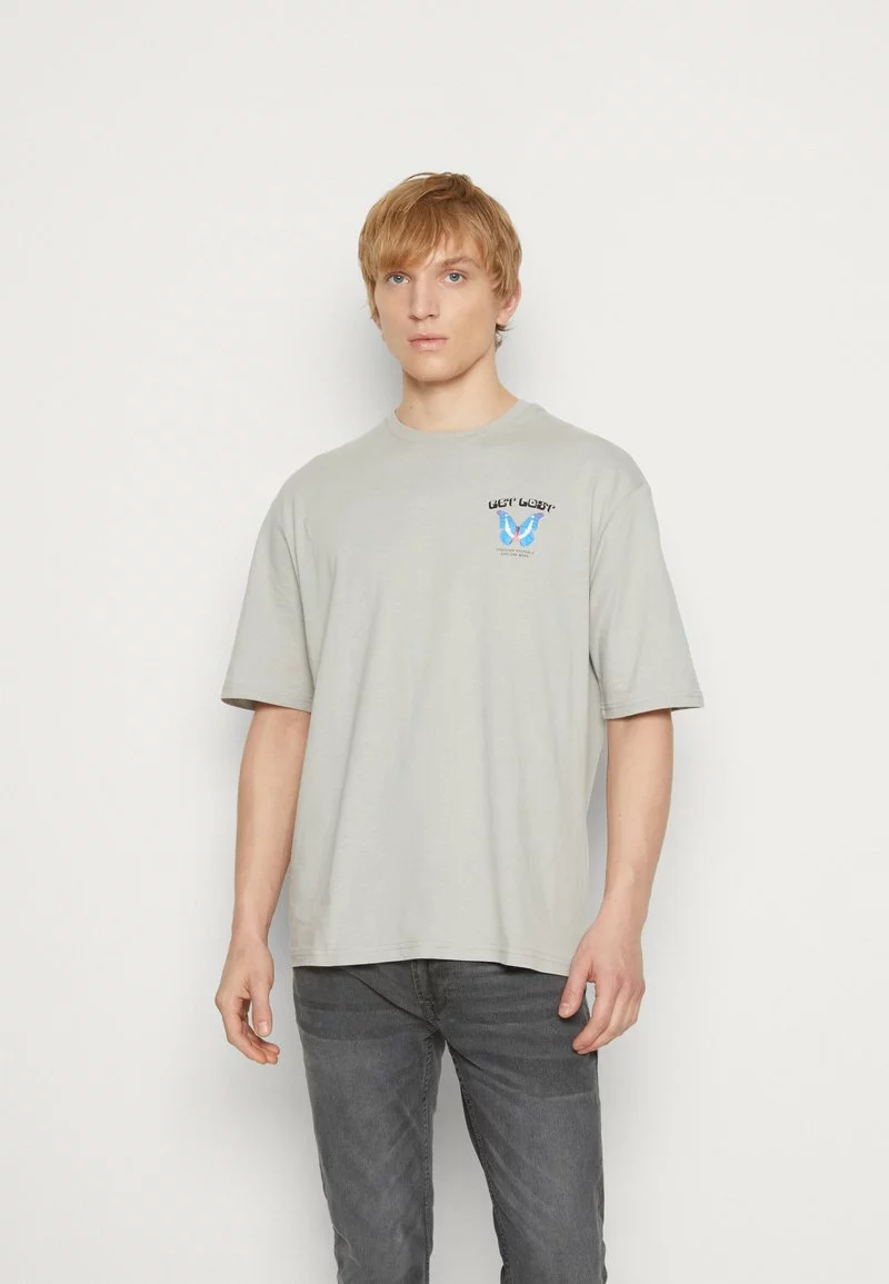 YOURTURN GET LOST TEE UNISEX - T-Shirt Print - Grey 1 YOURTURN GET LOST TEE UNISEX - T-Shirt Print - Grey