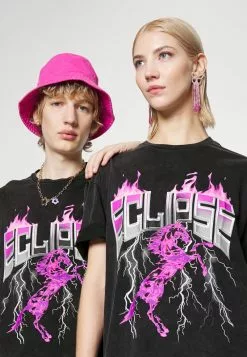 YOURTURN UNISEX - T-Shirt Print - Black -YOURTURN Geschäft 4f5f4240fb1a40e08f2ea7b6014ed8e7