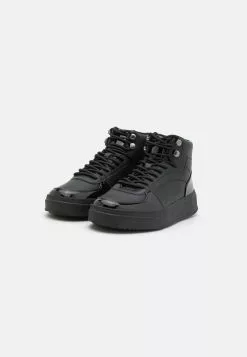 YOURTURN UNISEX - Sneaker High - Black -YOURTURN Geschäft 5566b7efa1a640dd8d0e2be01011f9e9