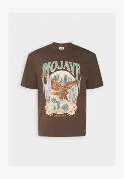 YOURTURN UNISEX - T-Shirt Print - Brown -YOURTURN Geschäft 5680d2aaaf0c47ff99b4af752270d377