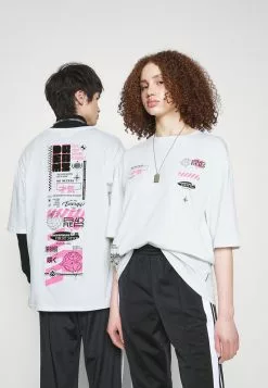 YOURTURN UNISEX - T-Shirt Print - White