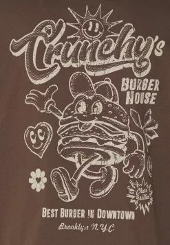 YOURTURN UNISEX - T-Shirt Print - Brown -YOURTURN Geschäft 5bb4b22e77104642ab6215bbd65891e0