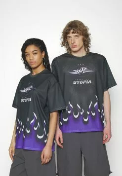 YOURTURN UNISEX - T-Shirt Print - Black