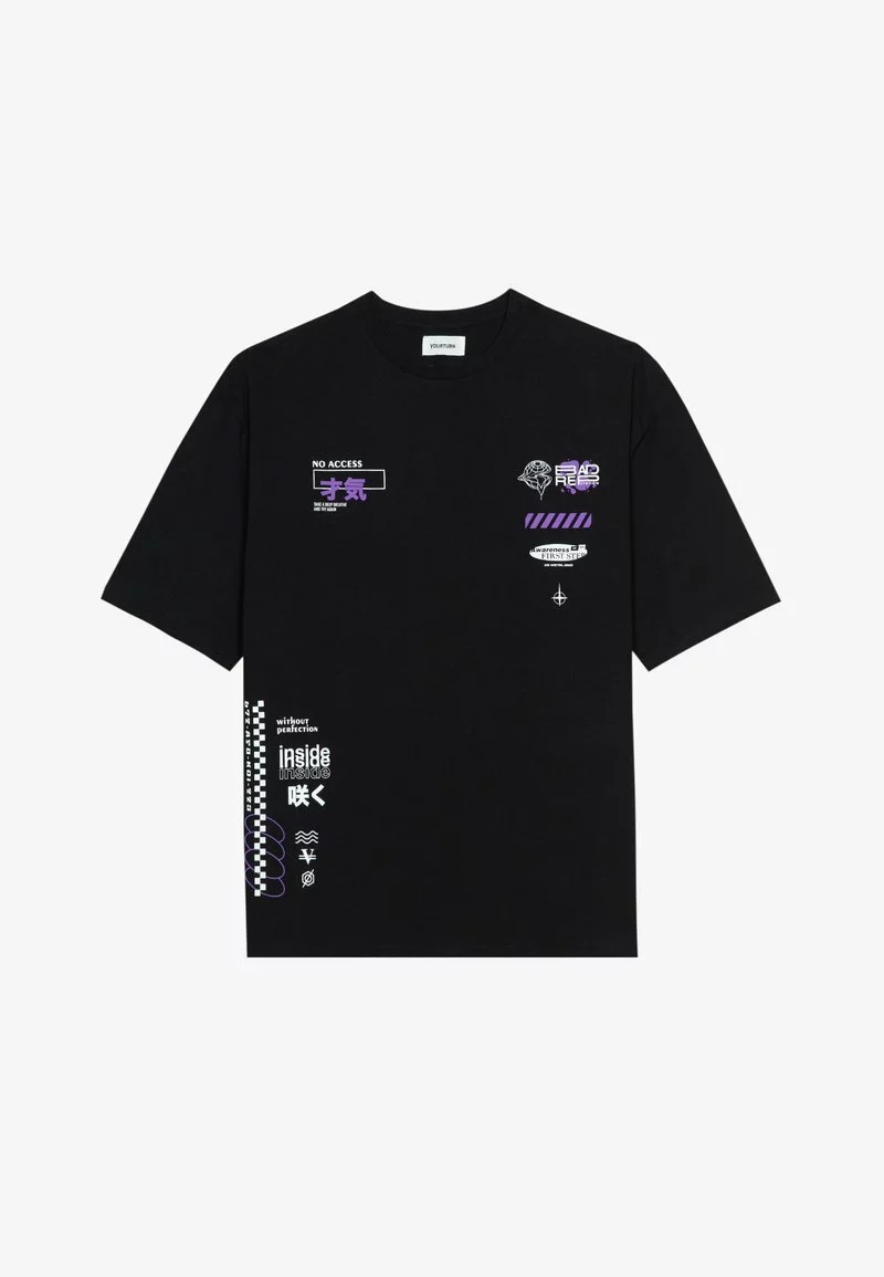 YOURTURN UNISEX - T-Shirt Print - Black 5 YOURTURN UNISEX - T-Shirt Print - Black – Bild 5