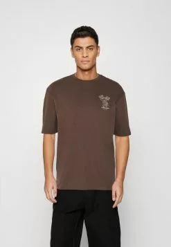 YOURTURN UNISEX - T-Shirt Print - Brown