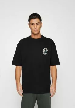 YOURTURN UNISEX - T-Shirt Print - Black