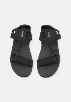 YOURTURN UNISEX - Riemensandalette - Black -YOURTURN Geschäft 78ae95c934e141caa06cb6c5af9c4742