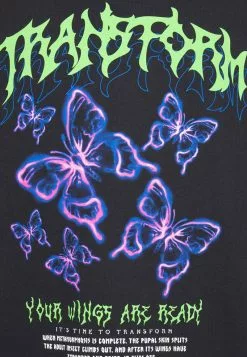 YOURTURN UNISEX - T-Shirt Print - Black -YOURTURN Geschäft 7b6ab0c5d5f9470dbd8587049ae6acee