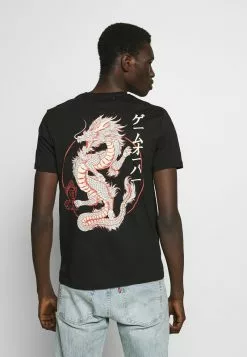 YOURTURN UNISEX - T-Shirt Print - Black