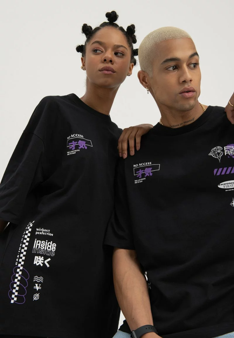 YOURTURN UNISEX - T-Shirt Print - Black 4 YOURTURN UNISEX - T-Shirt Print - Black – Bild 4