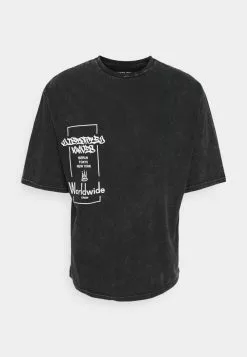 YOURTURN PRINT WASH UNISEX - T-Shirt Print - Black -YOURTURN Geschäft 94676f3817cb47eb8e3307aaf2076680 2
