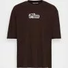 YOURTURN T-Shirt Print - Light Brown