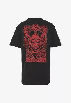 YOURTURN T-Shirt Print - Black