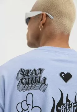 YOURTURN UNISEX - T-Shirt Print - Light Blue -YOURTURN Geschäft 9f60229ca342434d98361d1aff69b030