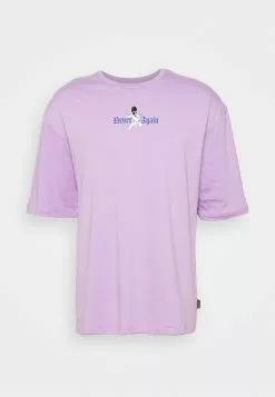 YOURTURN OVERSIZE UNISEX - T-Shirt Print - Lilac -YOURTURN Geschäft a6519a8a969e4c6784a8e21618c7b4e0