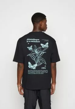 YOURTURN CHEST TEE UNISEX - T-Shirt Print - 802 - Black -YOURTURN Geschäft b2af27d4ebd04411a960eb8d69437ecf