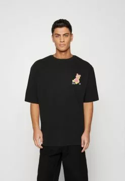 YOURTURN UNISEX - T-Shirt Print - Black