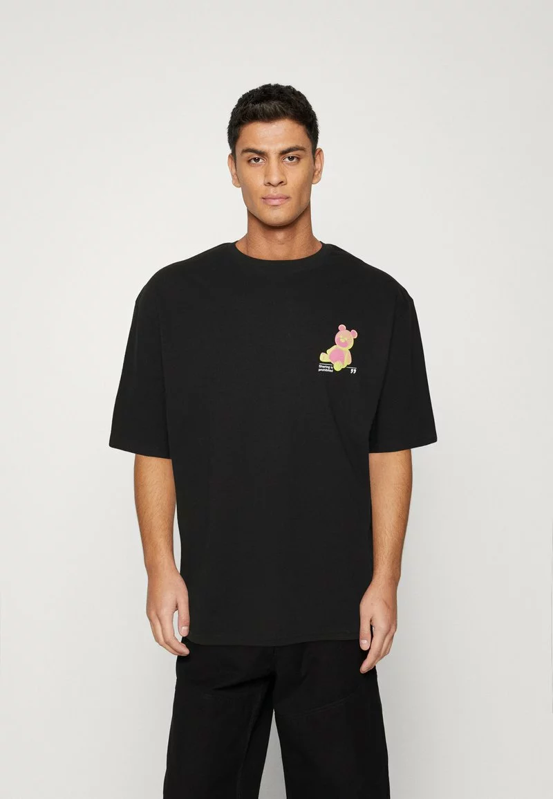 YOURTURN UNISEX - T-Shirt Print - Black 1 YOURTURN UNISEX - T-Shirt Print - Black