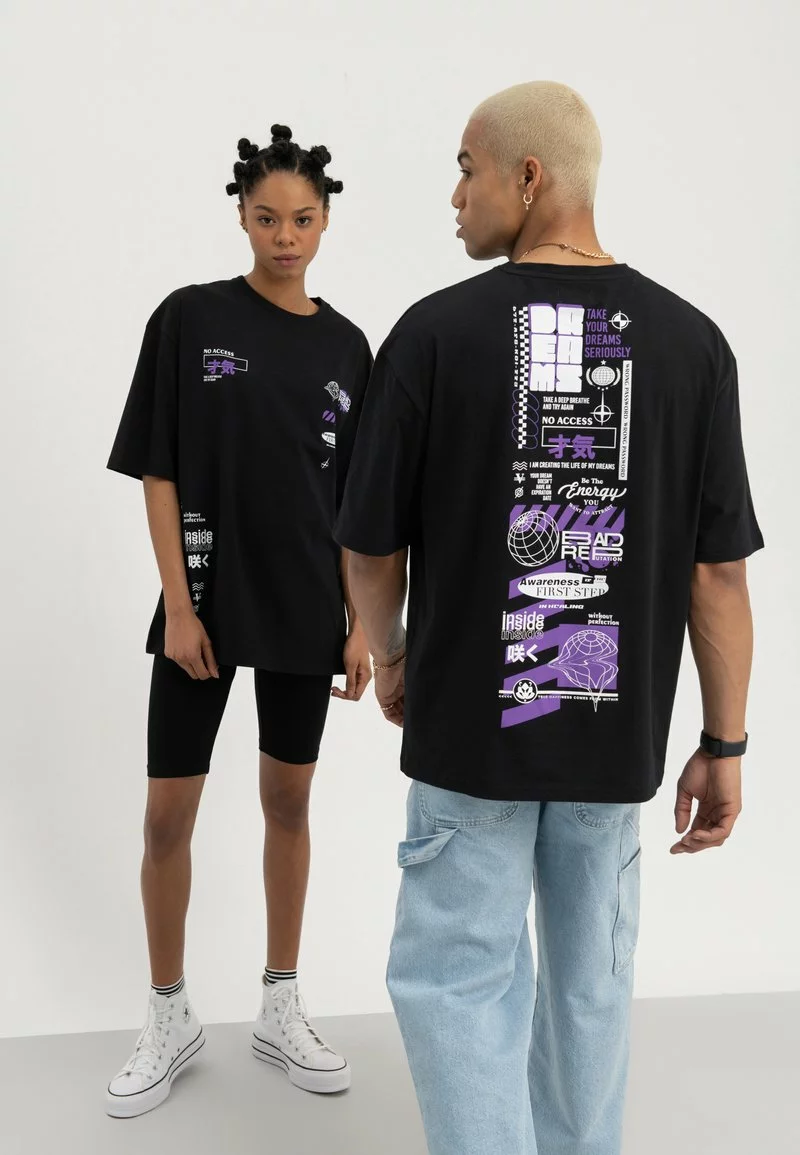 YOURTURN UNISEX - T-Shirt Print - Black 3 YOURTURN UNISEX - T-Shirt Print - Black – Bild 3