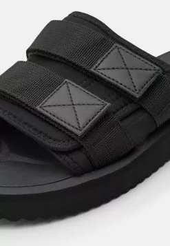 YOURTURN UNISEX - Pantolette Flach - Black -YOURTURN Geschäft cd5ae66b37864200a55872ef21c96b5b