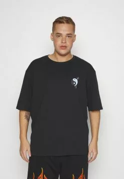 YOURTURN UNISEX - T-Shirt Print - Black