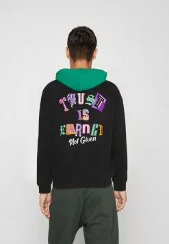 YOURTURN UNISEX - Kapuzenpullover - Black