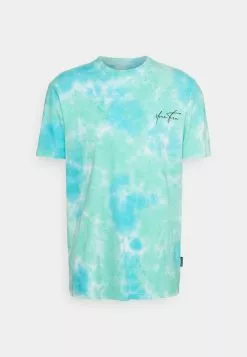 YOURTURN UNISEX - T-Shirt Print - Blue/green -YOURTURN Geschäft d93d93f682984b0bb9f7ac3828348ecd 1