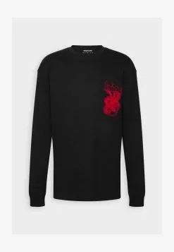 YOURTURN Langarmshirt - Black