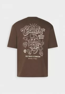 YOURTURN UNISEX - T-Shirt Print - Brown -YOURTURN Geschäft e486495ca15c40a8be089f37f78c23c0