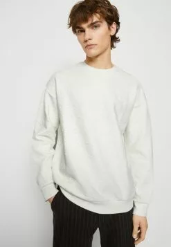YOURTURN TRIBAL EMBOSSED UNISEX - Sweatshirt - Off White -YOURTURN Geschäft e6a794ff2b68420ba095f3688d0fdb67