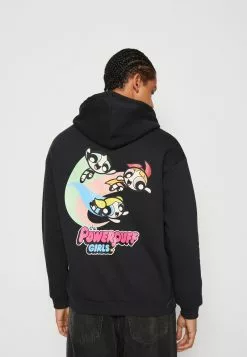 YOURTURN POWERPUFF GIRLS UNISEX - Kapuzenpullover - Black